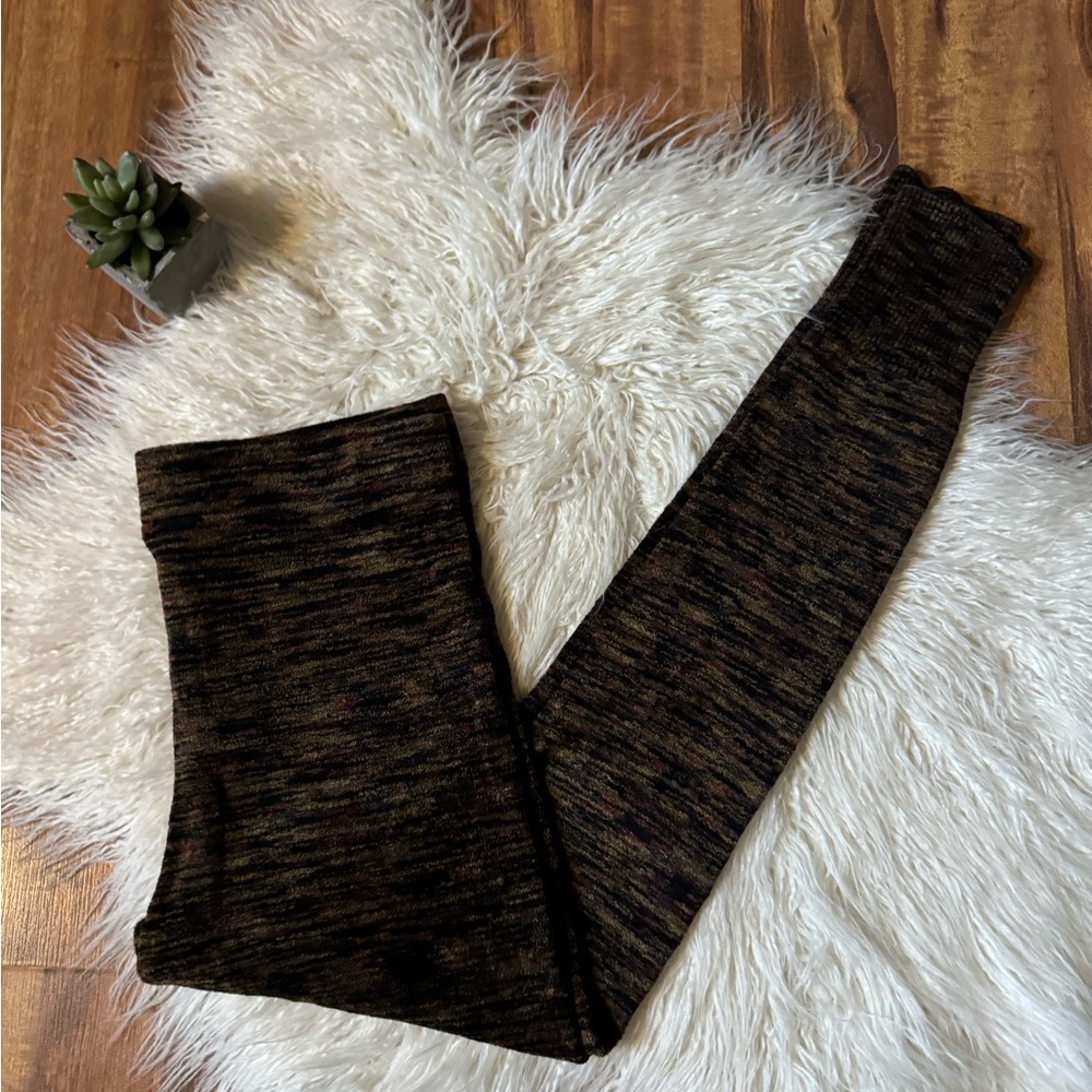 Free People Heathered Knit Leggings Medium